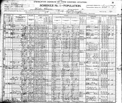 1900 US Census - Household of Jacob L. Oestmann