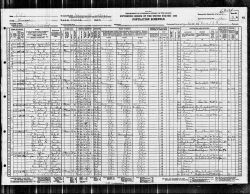 1930 US Census - Household of James O. Evans