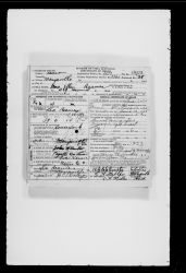 Death Certificate of Mrs. Ellen Reames