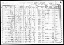 1910 US Census - Household of John M. Knotts