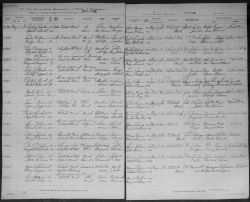 Marriage Registration of Richard Booker and Martha Smith